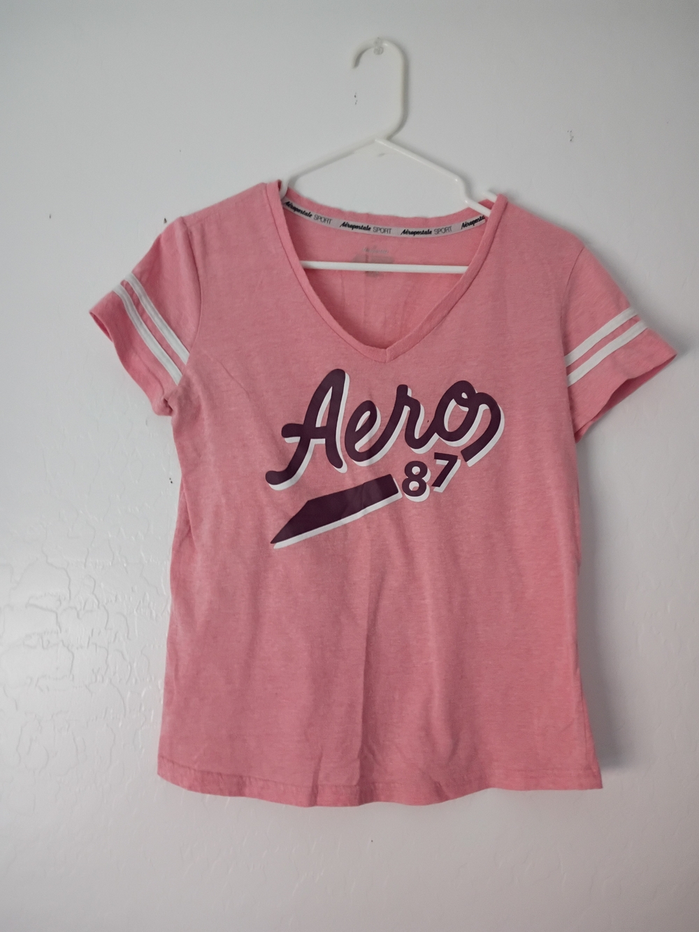 Women's Aeropostale top with Aero 87 Written On It. Great For Any Occasin,.